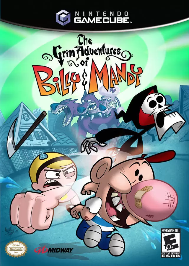 Nintendo Gamecube Games - The Grim Adventures of Billy & Mandy