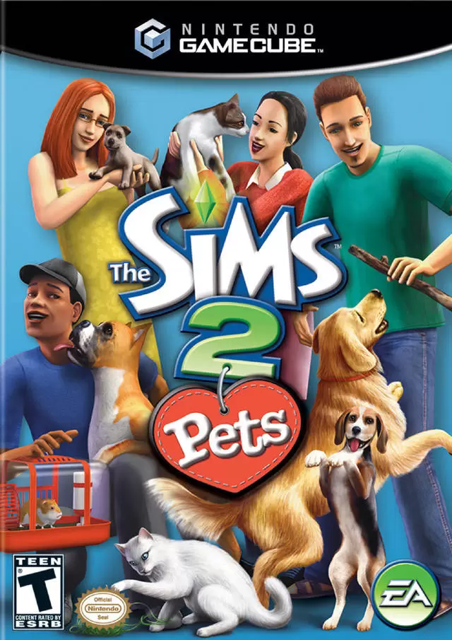 Nintendo Gamecube Games - The Sims 2: Pets