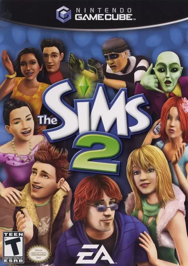 Nintendo Gamecube Games - The Sims 2