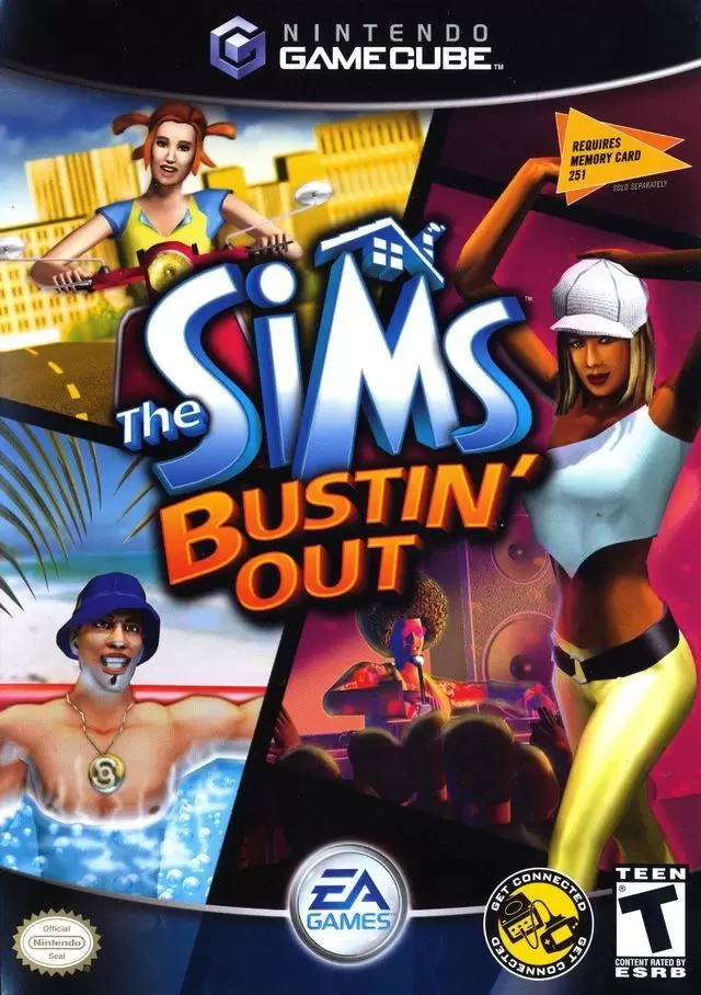 Jeux Gamecube - The Sims Bustin\' Out