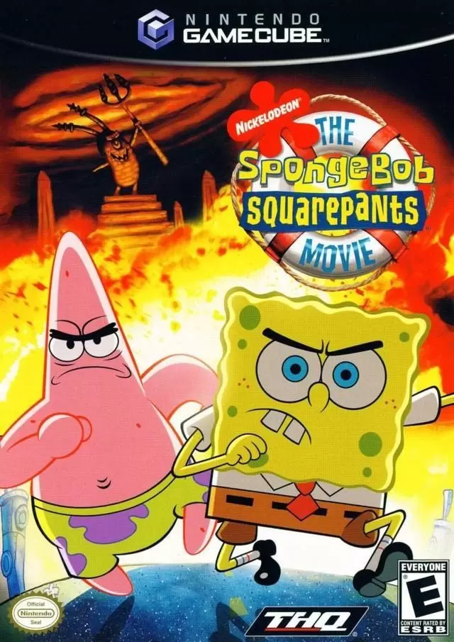 Nintendo Gamecube Games - The SpongeBob SquarePants Movie