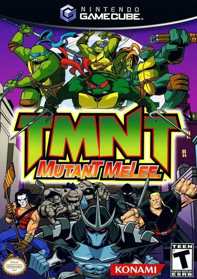 Nintendo Gamecube Games - TMNT: Mutant Melee