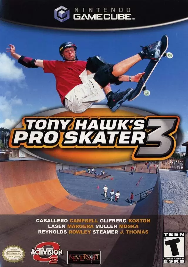 Jeux Gamecube - Tony Hawk\'s Pro Skater 3