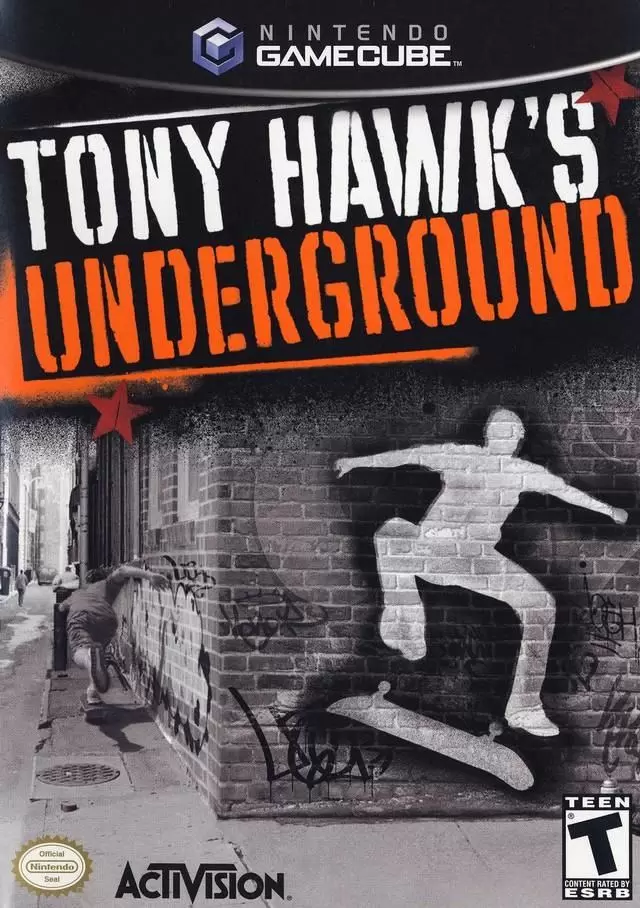 Nintendo Gamecube Games - Tony Hawk\'s Underground