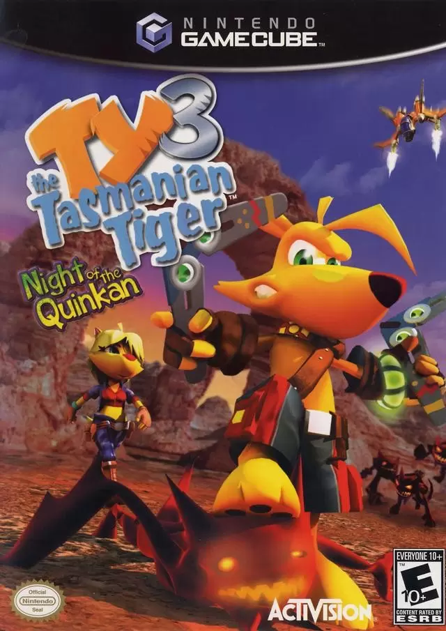 Jeux Gamecube - Ty the Tasmanian Tiger 3: Night of the Quinkan