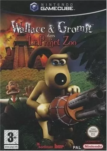 Jeux Gamecube - Wallace & Gromit in Project Zoo