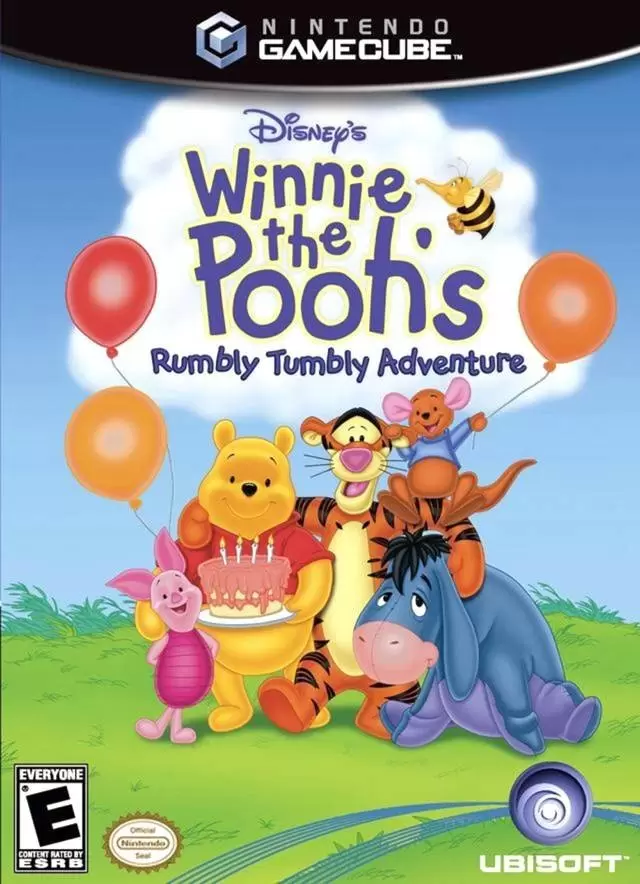 Nintendo Gamecube Games - Winnie the Pooh\'s Rumbly Tumbly Adventure