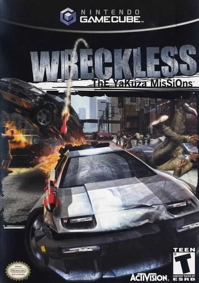 Jeux Gamecube - Wreckless: The Yakuza Missions