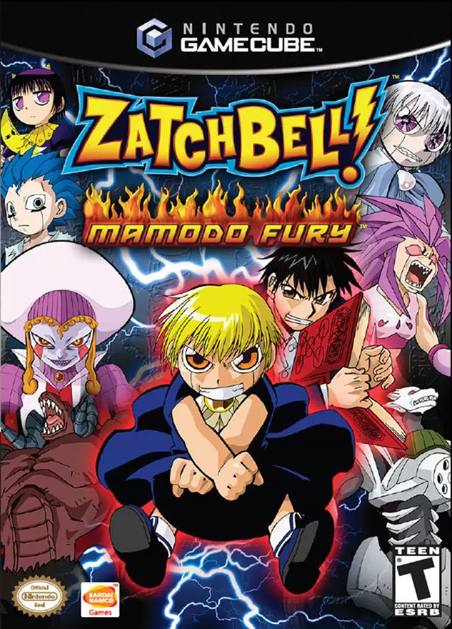 Nintendo Gamecube Games - Zatch Bell! Mamodo Fury