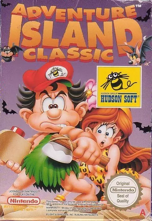 Jeux Nintendo NES - Adventure Island