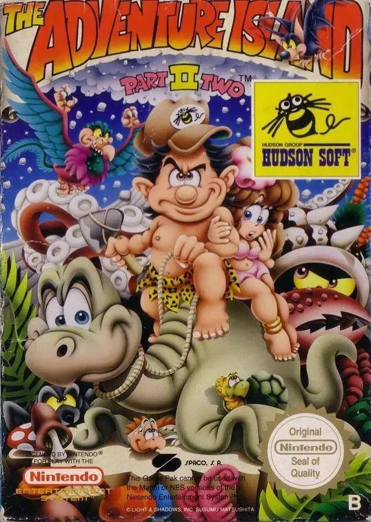 Nintendo NES - Adventure Island 2