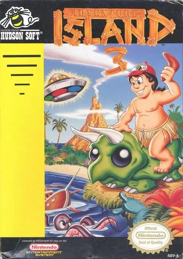 Jeux Nintendo NES - Adventure Island 3