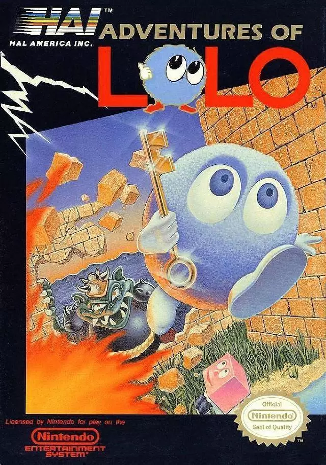 Jeux Nintendo NES - Adventures of Lolo