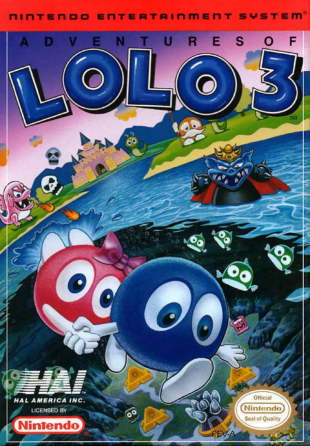 Jeux Nintendo NES - Adventures of Lolo 3