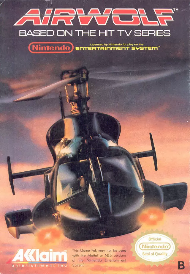 Nintendo NES - Airwolf