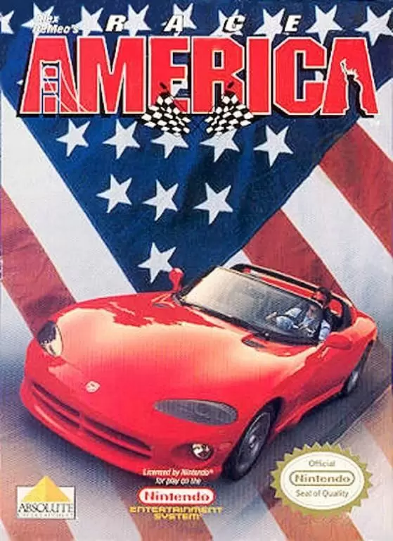 Jeux Nintendo NES - Alex DeMeo\'s Race America