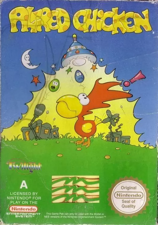 Jeux Nintendo NES - Alfred Chicken