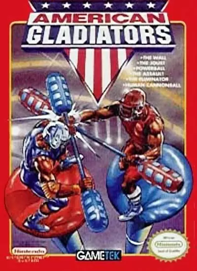 Nintendo NES - American Gladiators