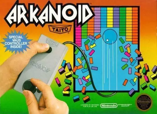 Jeux Nintendo NES - Arkanoid