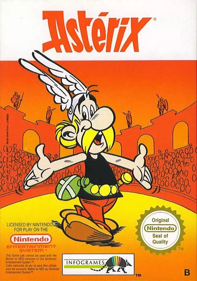 Jeux Nintendo NES - Asterix