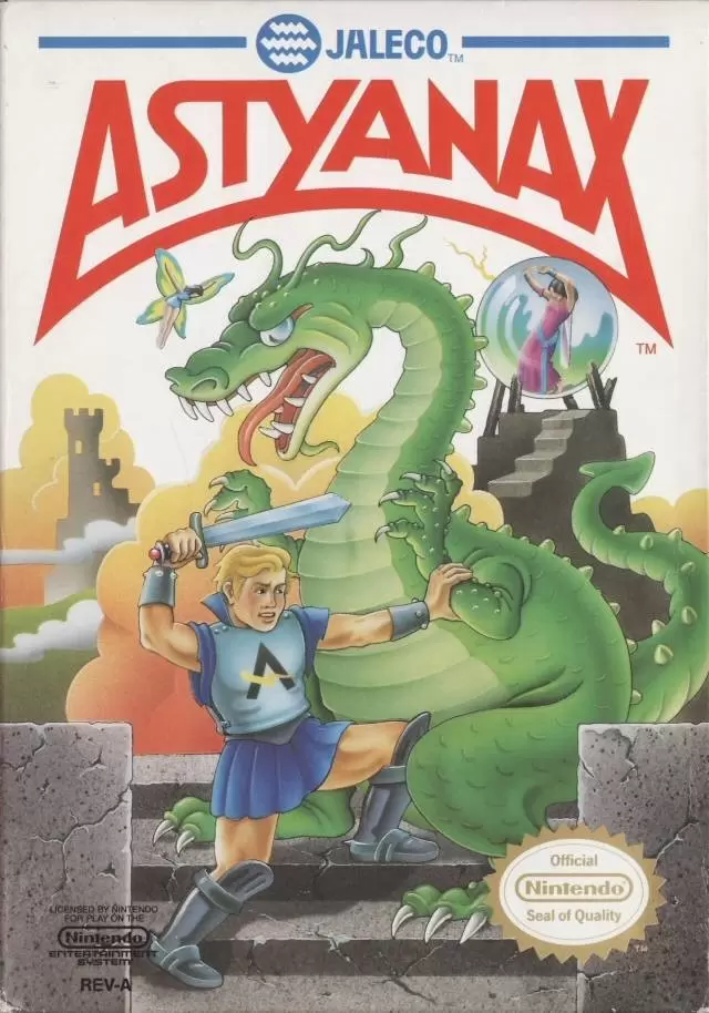 Jeux Nintendo NES - Astyanax
