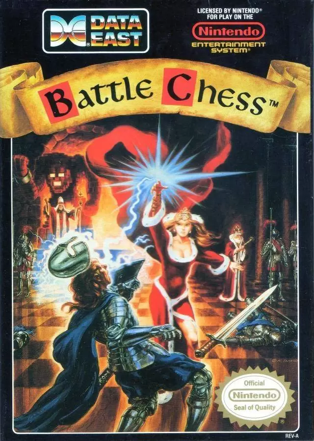 Jeux Nintendo NES - Battle Chess
