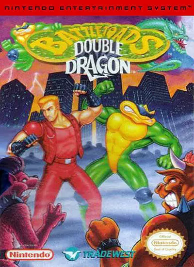 Nintendo NES - Battletoads & Double Dragon