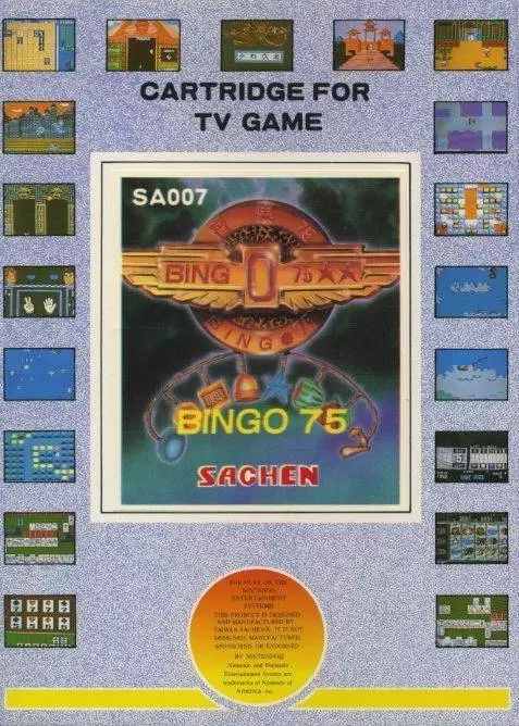 Jeux Nintendo NES - Bingo 75