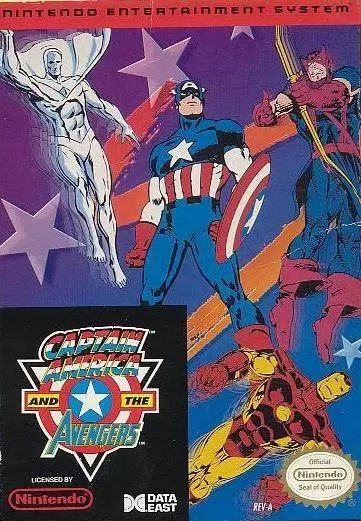 Jeux Nintendo NES - Captain America and the Avengers