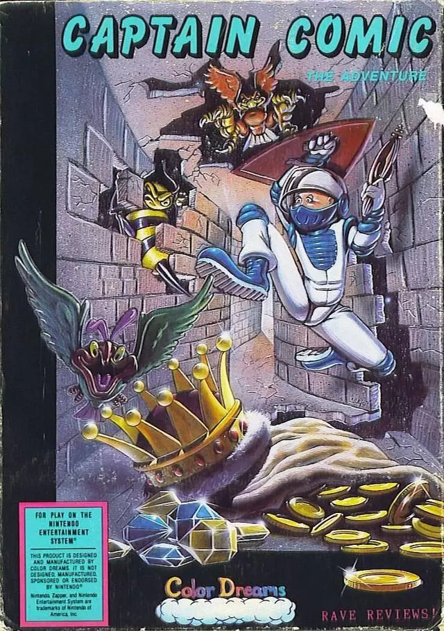 Nintendo NES - Captain Comic: The Adventure