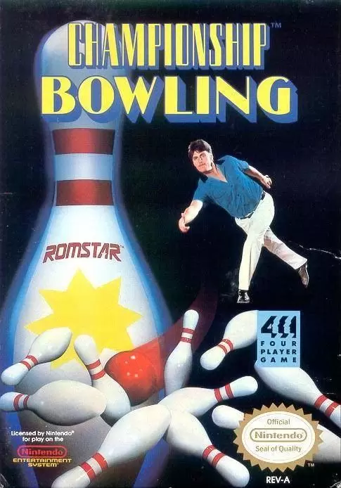 Jeux Nintendo NES - Championship Bowling