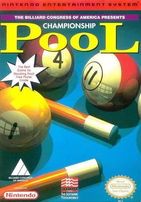 Nintendo NES - Championship Pool