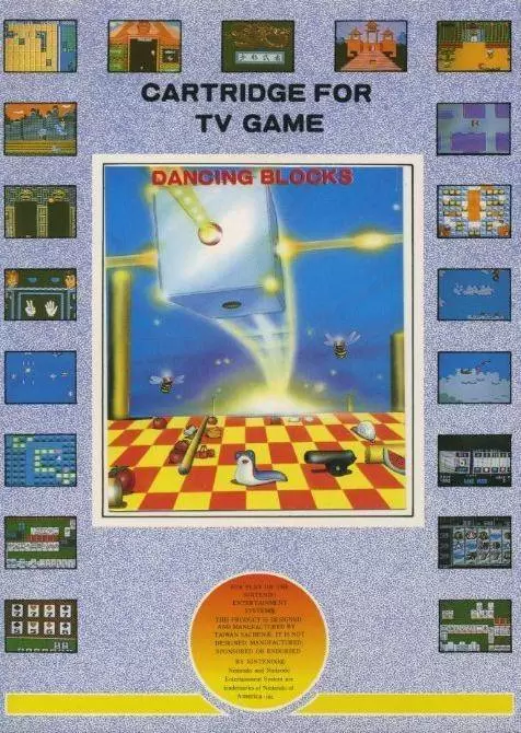 Nintendo NES - Dancing Blocks