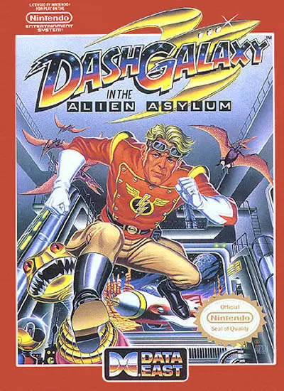 Jeux Nintendo NES - Dash Galaxy in the Alien Asylum