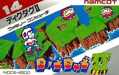 Jeux Nintendo NES - Dig Dug II - Trouble In Paradise