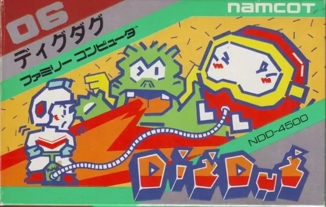 Jeux Nintendo NES - Dig Dug