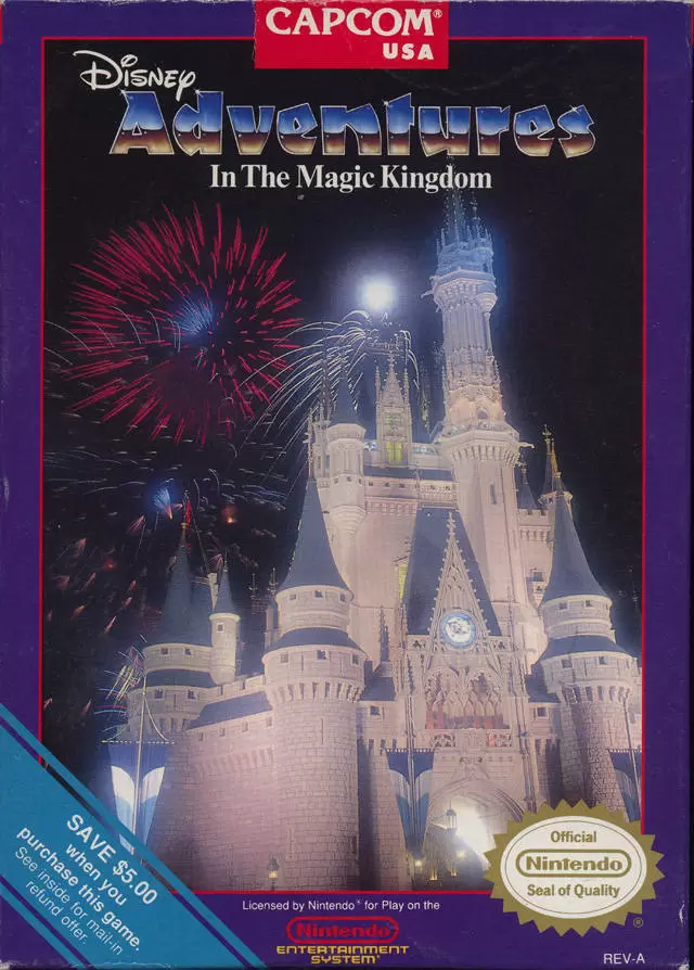 Jeux Nintendo NES - Disney Adventures in the Magic Kingdom