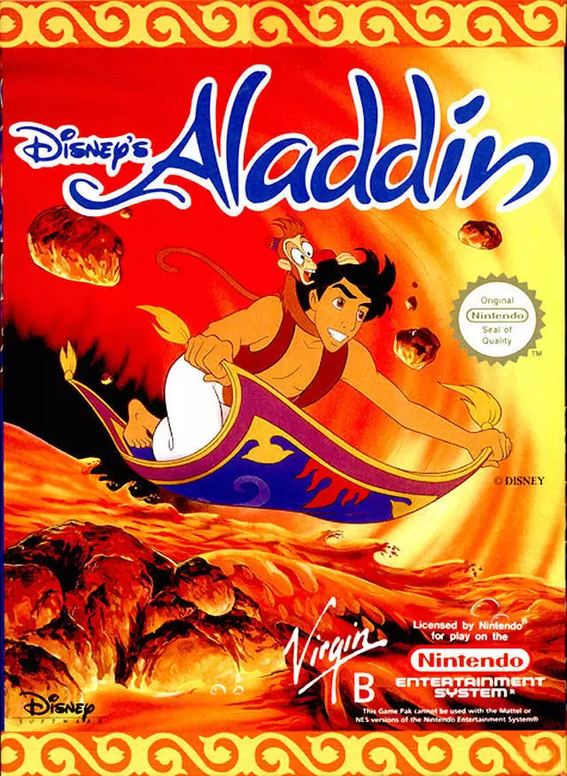 Nintendo NES - Disney\'s Aladdin