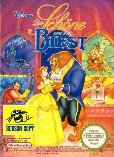 Nintendo NES - Disney\'s Beauty and the Beast