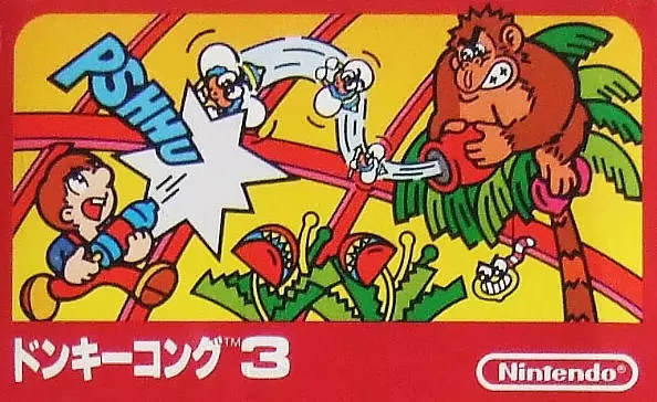 Jeux Nintendo NES - Donkey Kong 3