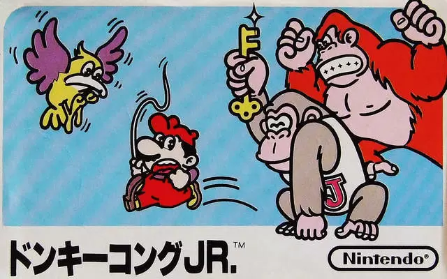 Jeux Nintendo NES - Donkey Kong Jr.