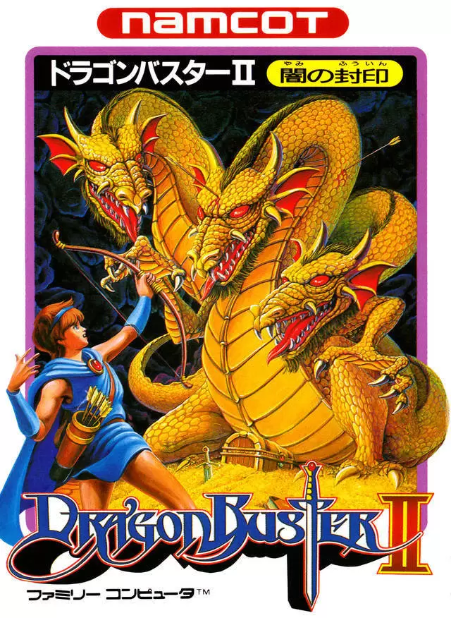 Nintendo NES - Dragon Buster II - Yami no Fuuin