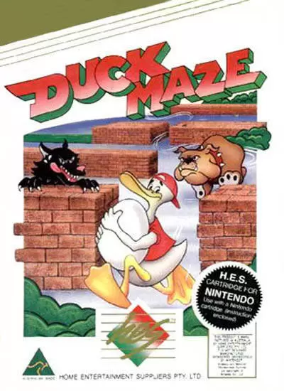 Nintendo NES - Duck Maze