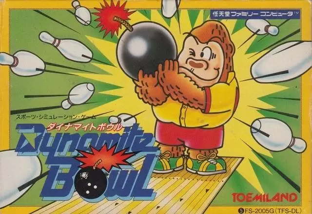Jeux Nintendo NES - Dynamite Bowl