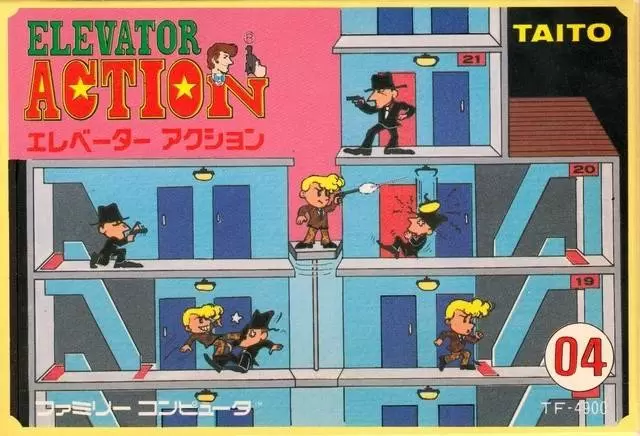 Jeux Nintendo NES - Elevator Action