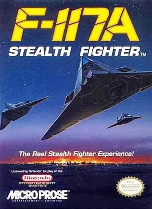 Jeux Nintendo NES - F-117A Stealth Fighter