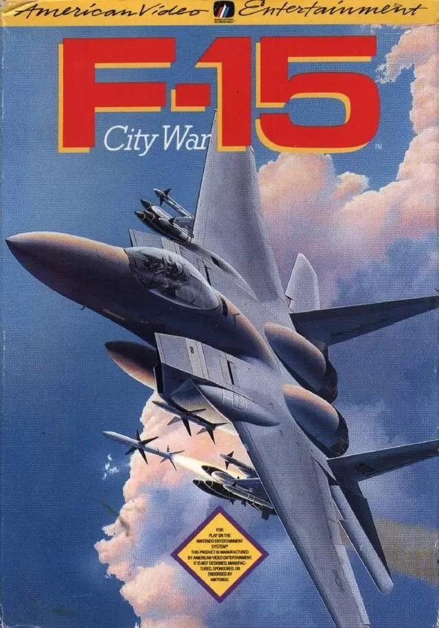 Nintendo NES - F-15 City War