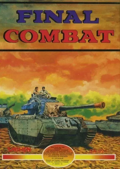 Jeux Nintendo NES - Final Combat
