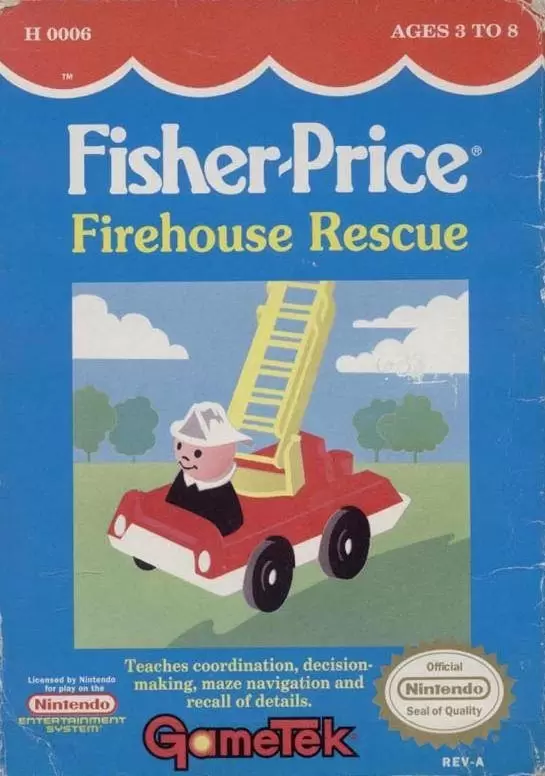 Nintendo NES - Fisher Price - Firehouse Rescue