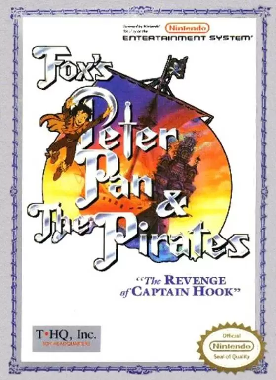 Nintendo NES - Fox\'s Peter Pan & the Pirates - The Revenge of Captain Hook